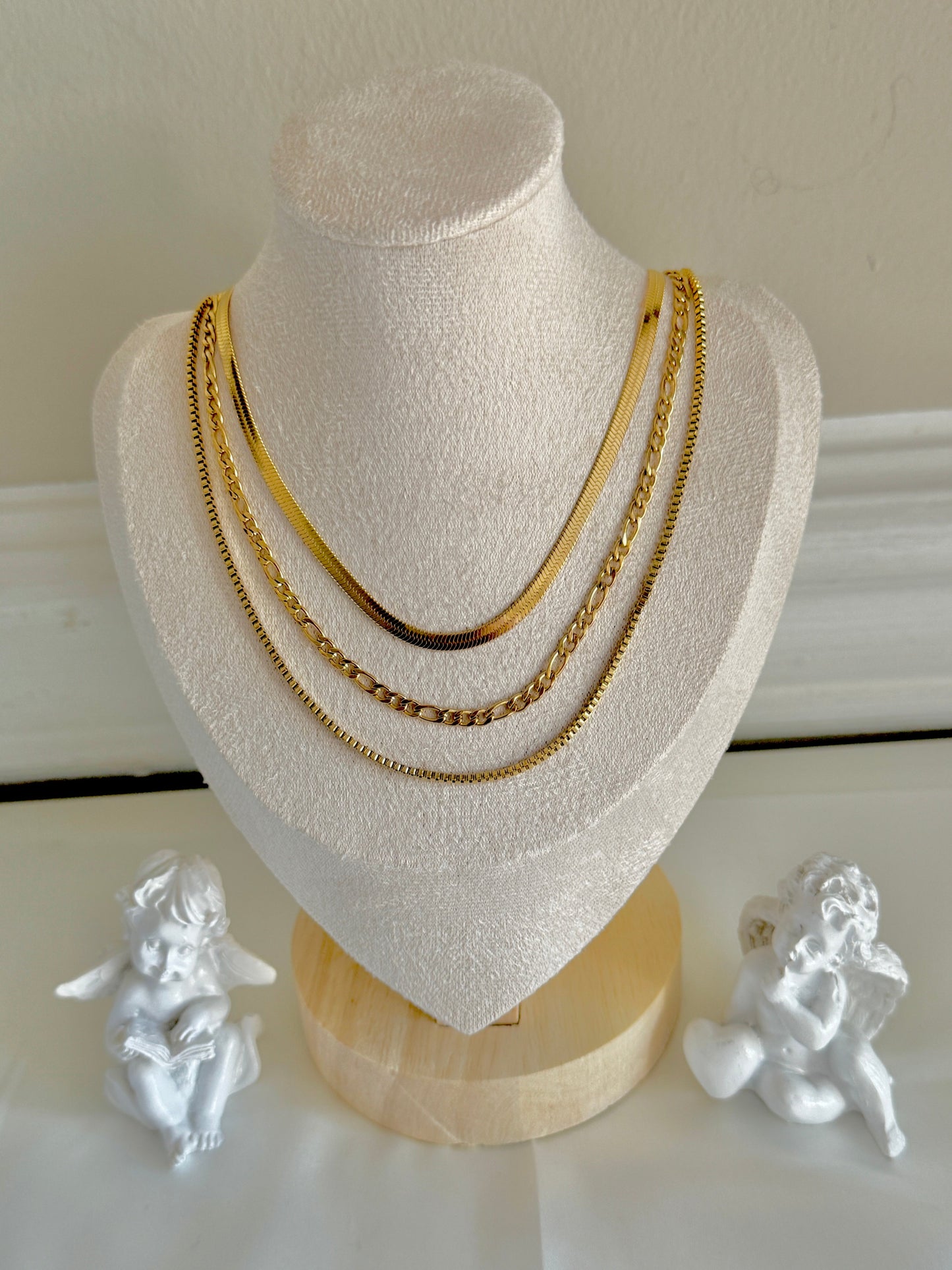 3 LAYER NECKLACE